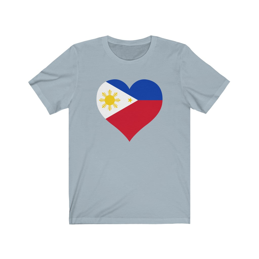 Philippines Heart Flag Premium Tee - Unisex