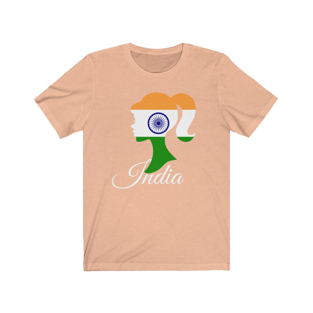 India Girl Flag Premium Tee 2 - Unisex