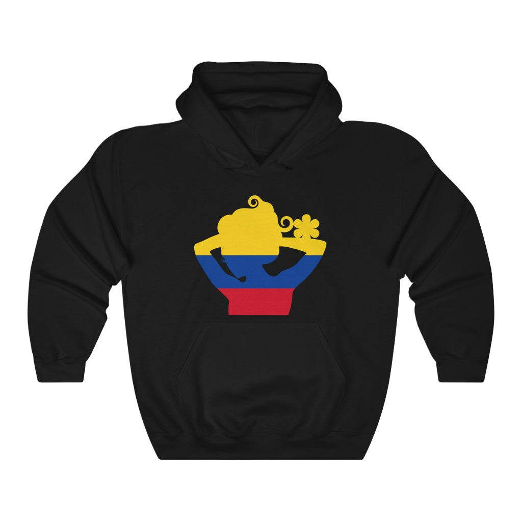 Colombia Lady Flag Hoodie Sweatshirt - Unisex