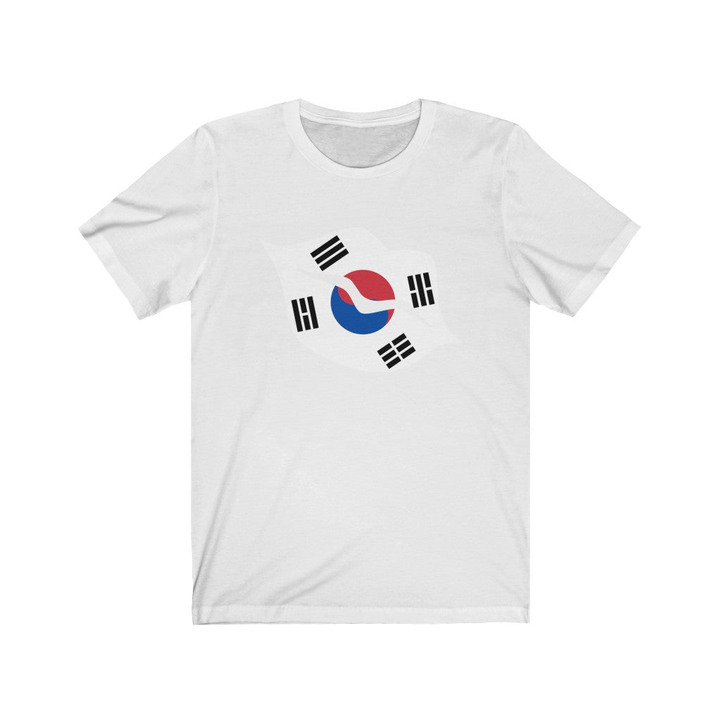 South Korea Lips Flag Premium Tee - Unisex