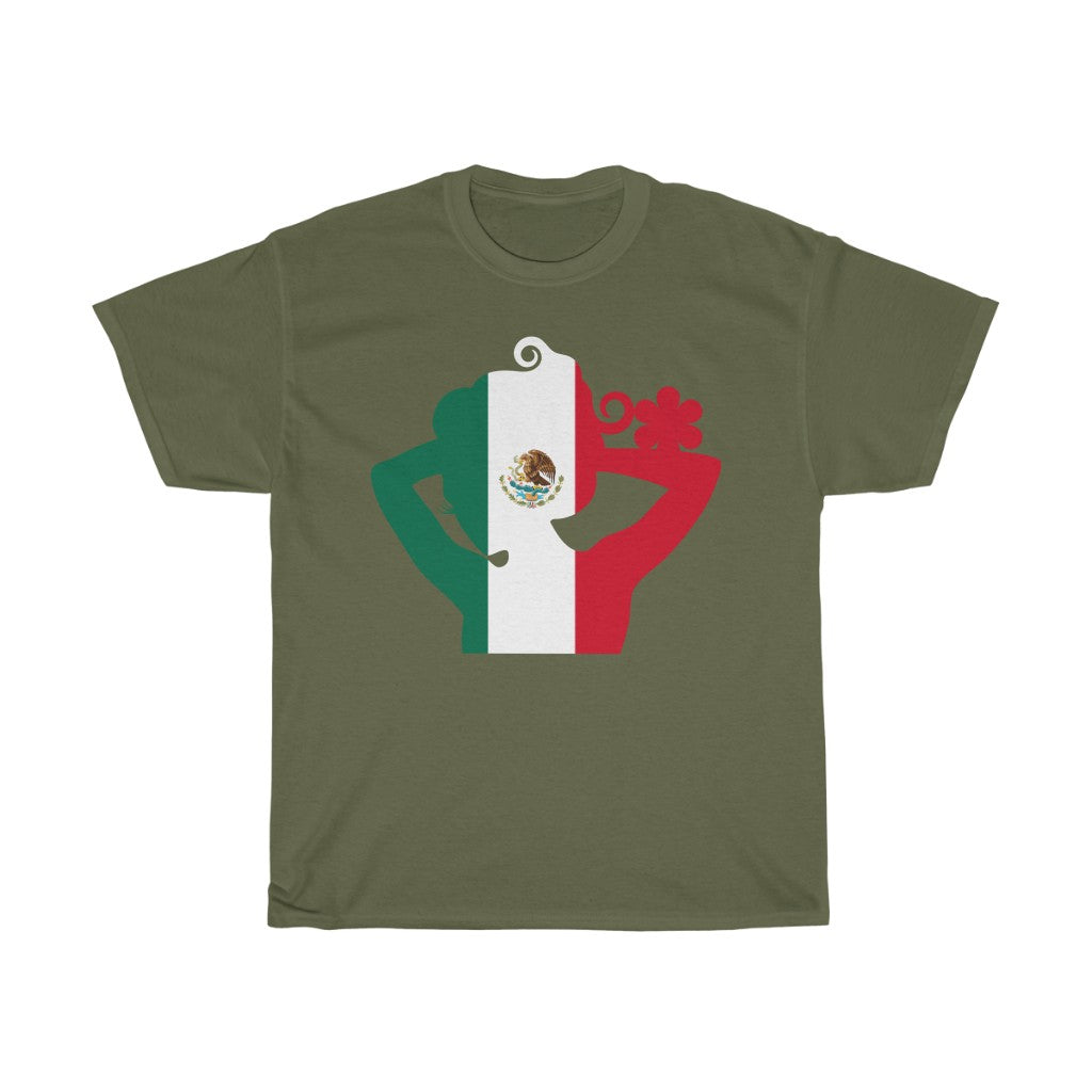 Mexico Lady Flag Standard Tee - Unisex