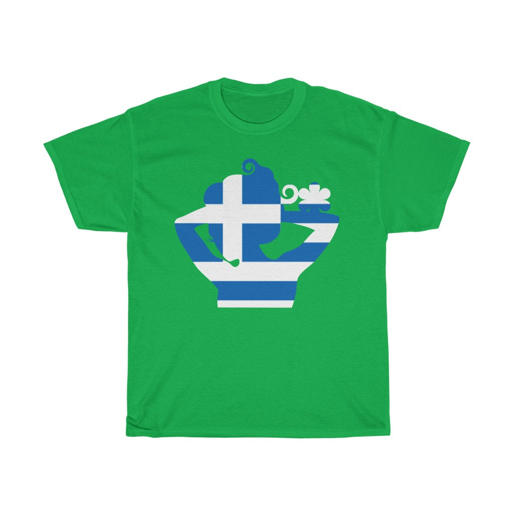 Greece Lady Flag Standard Tee - Unisex