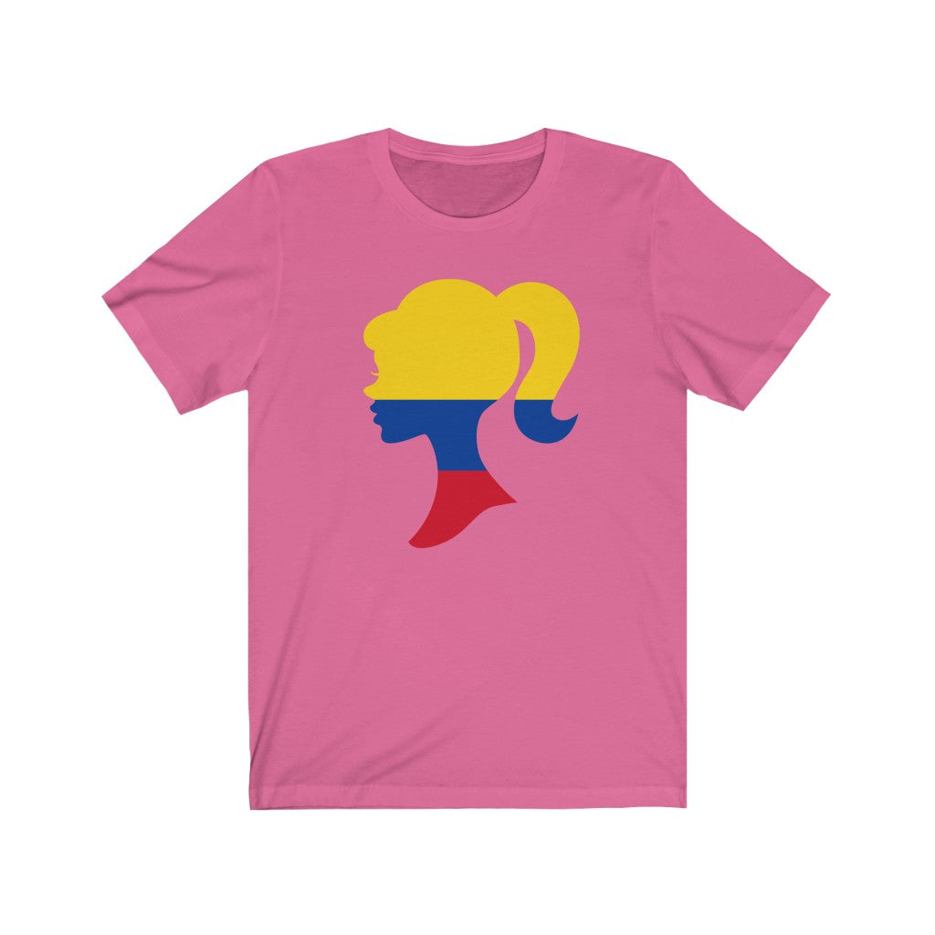 Colombia Girl Flag Premium Tee - Unisex