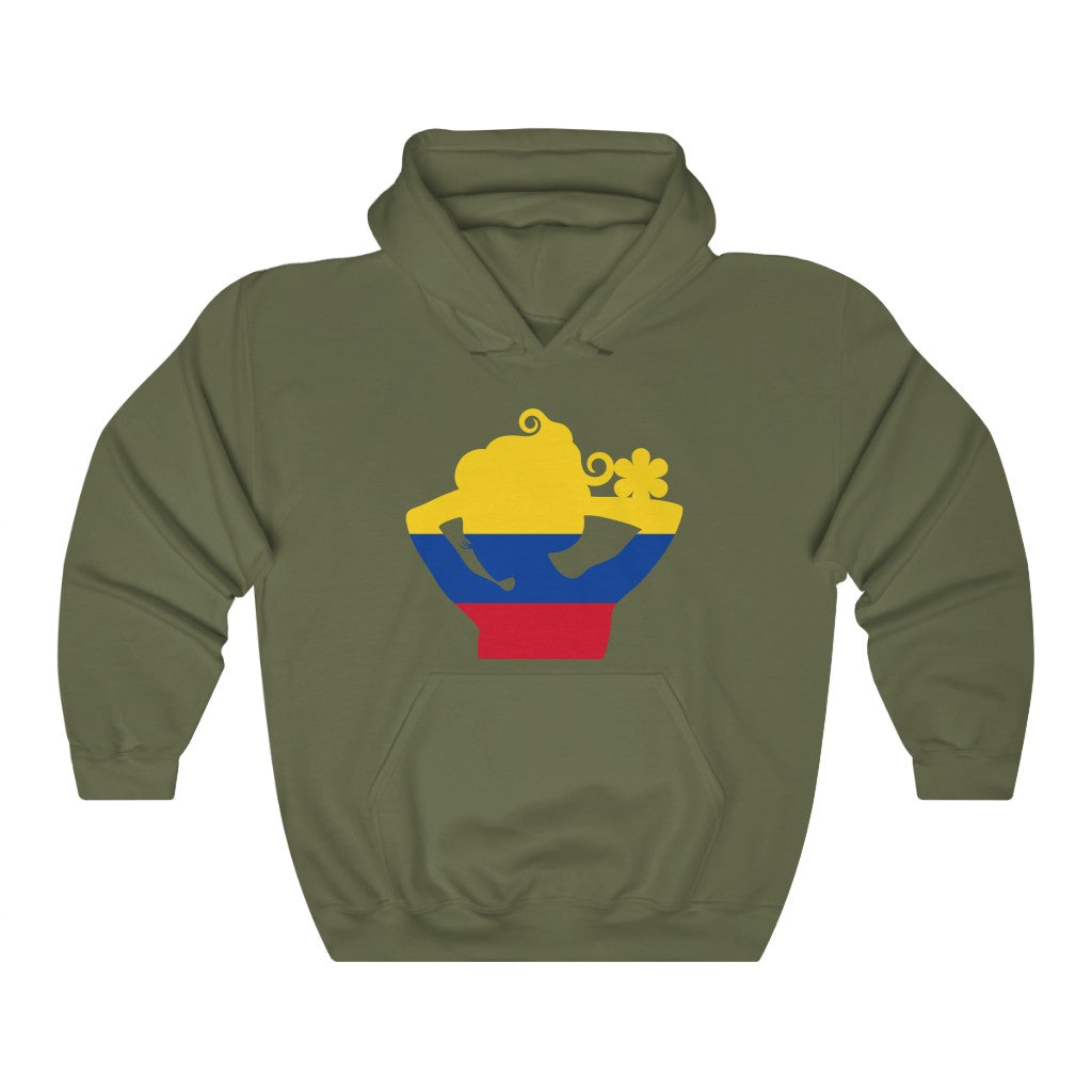 Colombia Lady Flag Hoodie Sweatshirt - Unisex