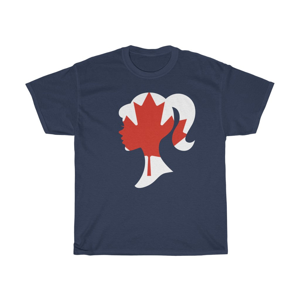 Canada Girl Flag Standard Tee - Unisex