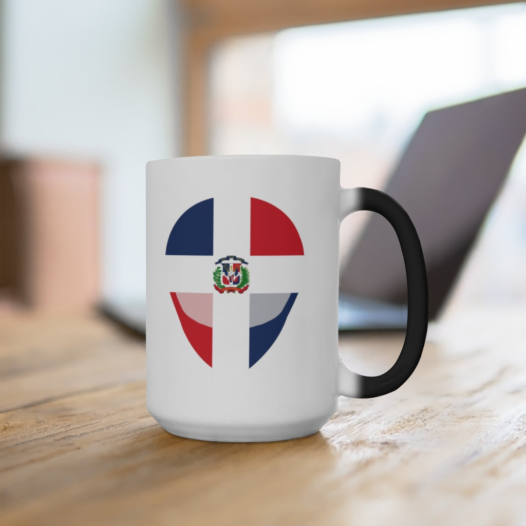 Dominican Republic Alien Color Changing Mug