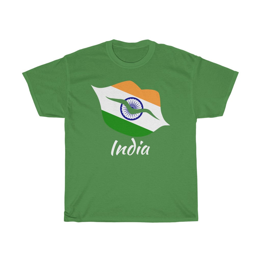 India Lips Flag Standard Tee 2 - Unisex