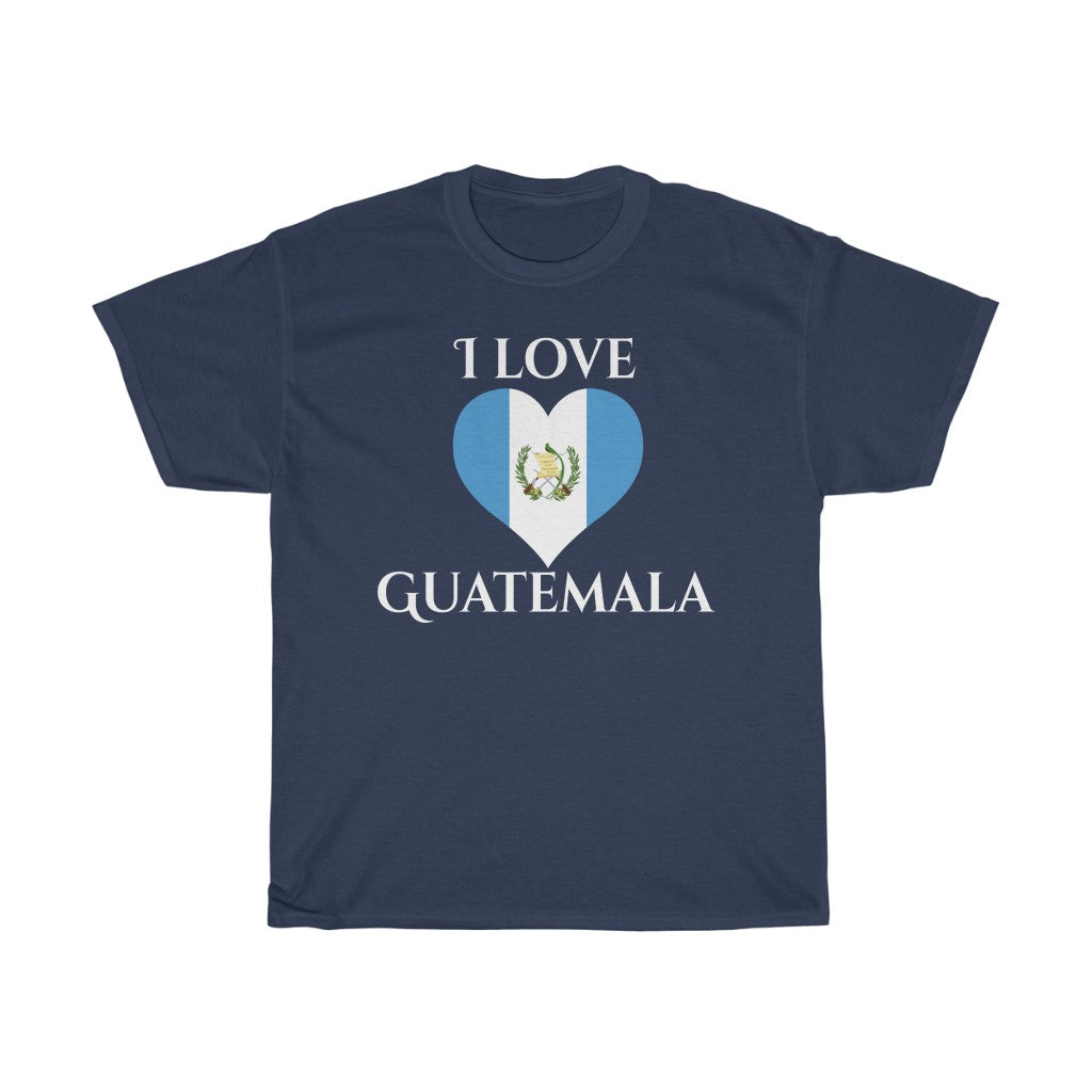 Guatemala Heart Flag Standard Tee 2 - Unisex