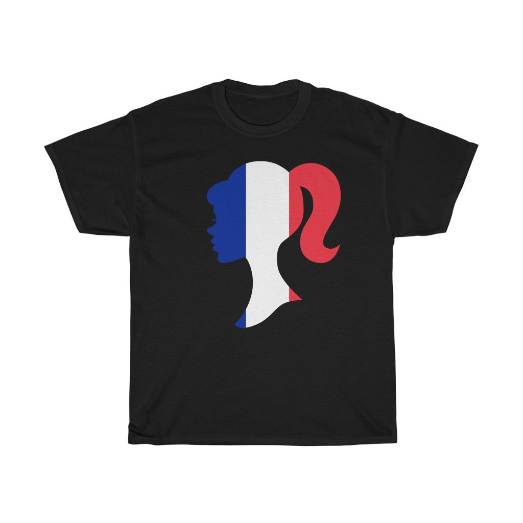France Girl Flag Standard Tee - Unisex