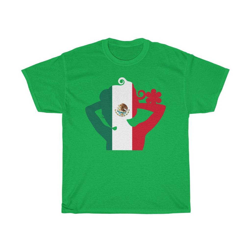 Mexico Lady Flag Standard Tee - Unisex