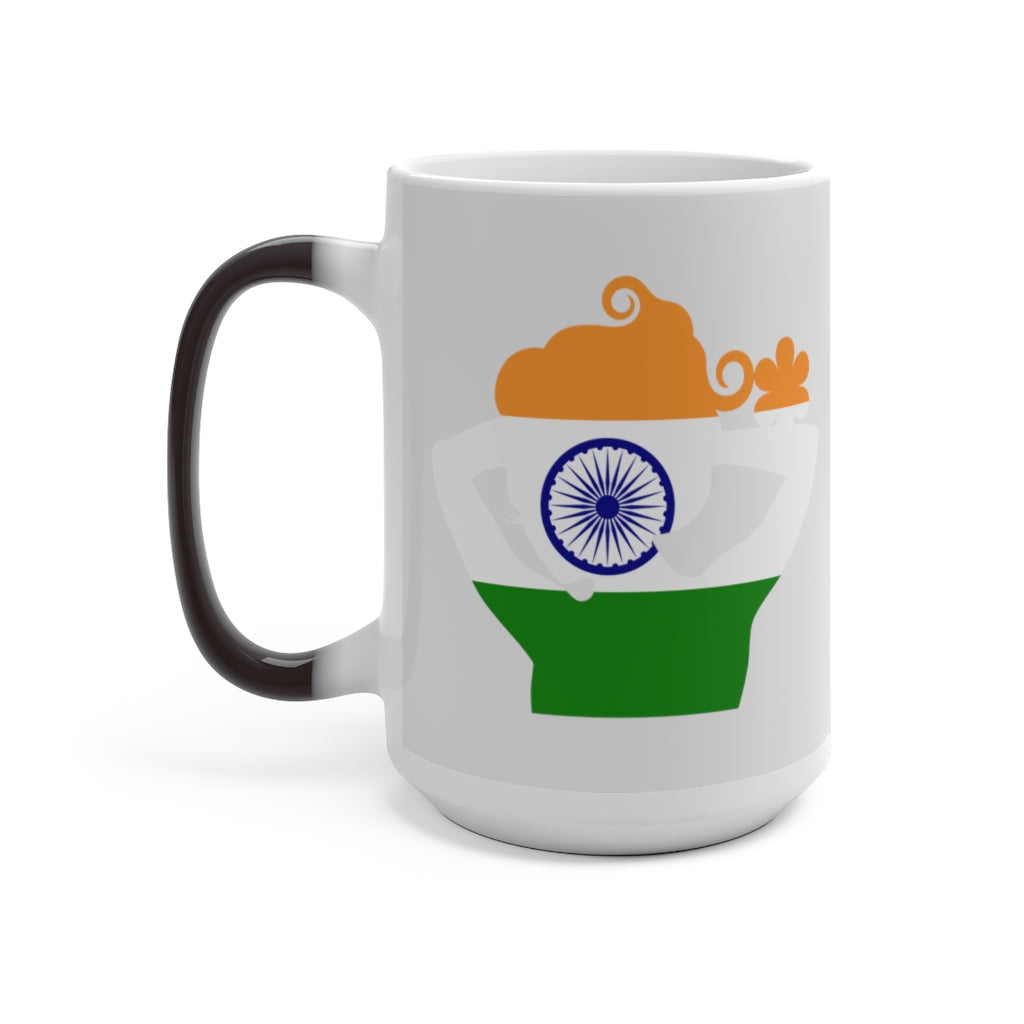 India Lady Color Changing Mug