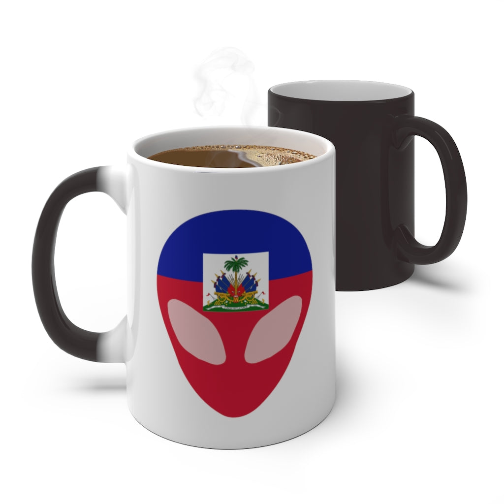 Haiti Alien Color Changing Mug