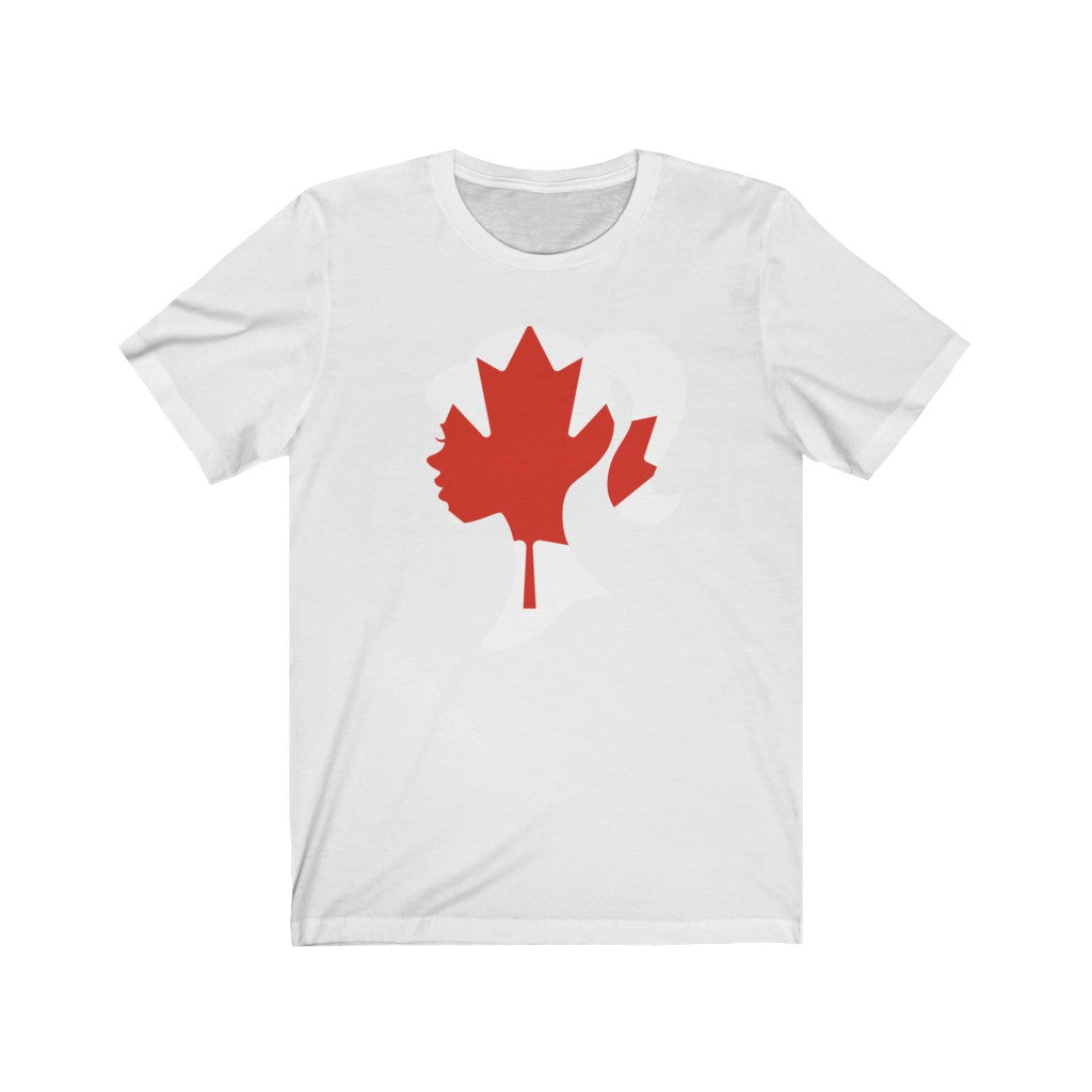 Canada Girl Flag Premium Tee - Unisex