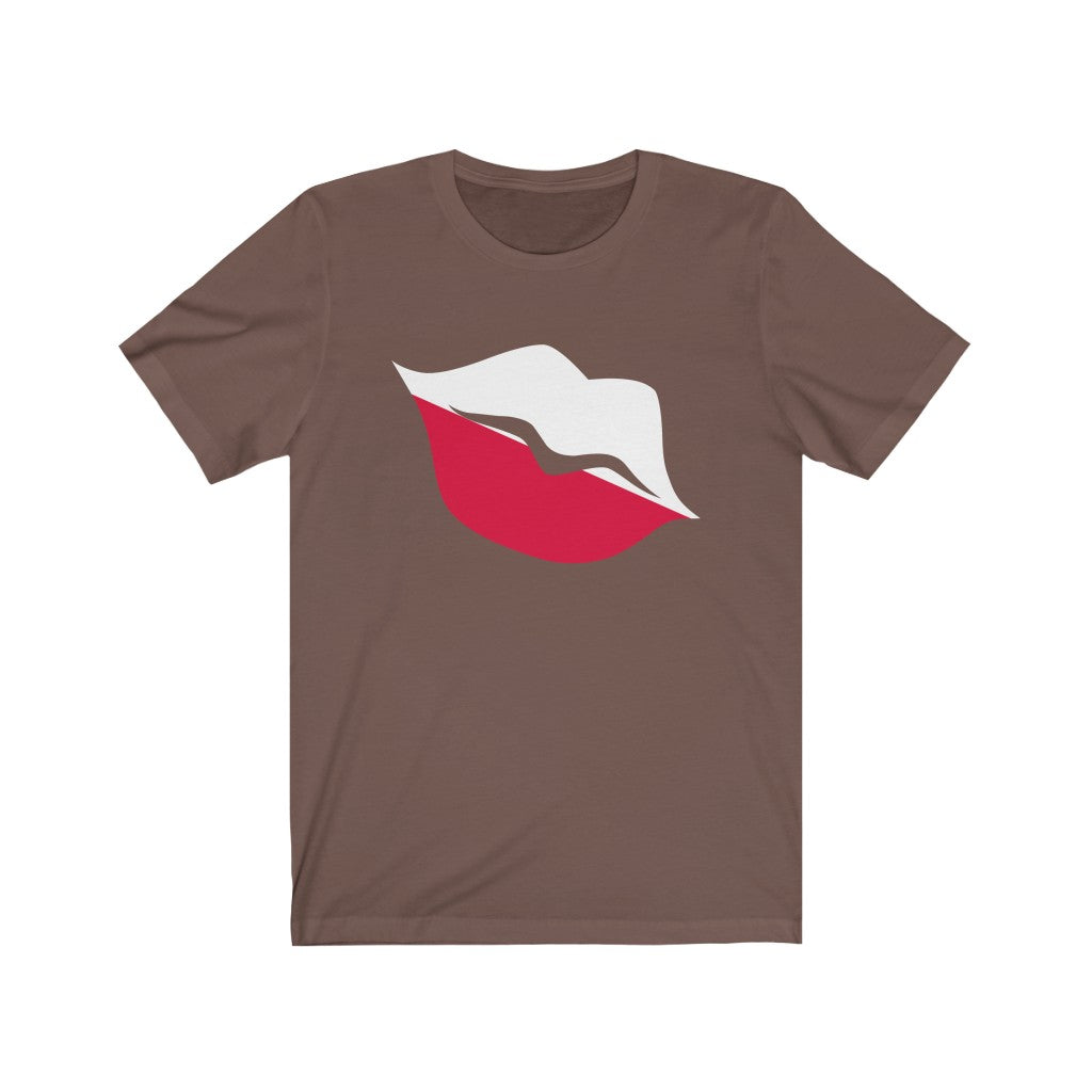 Poland Lips Flag Premium Tee - Unisex