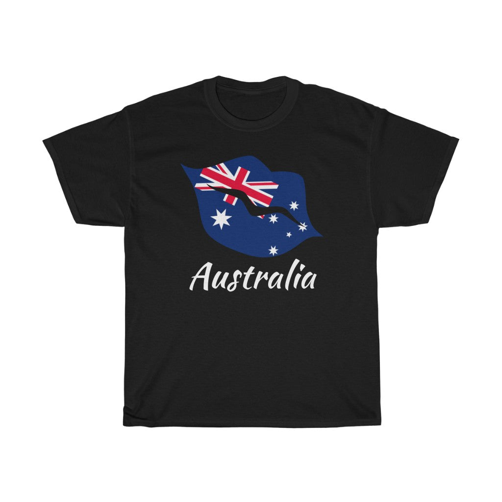 Australia Lips Flag Standard Tee 2 - Unisex