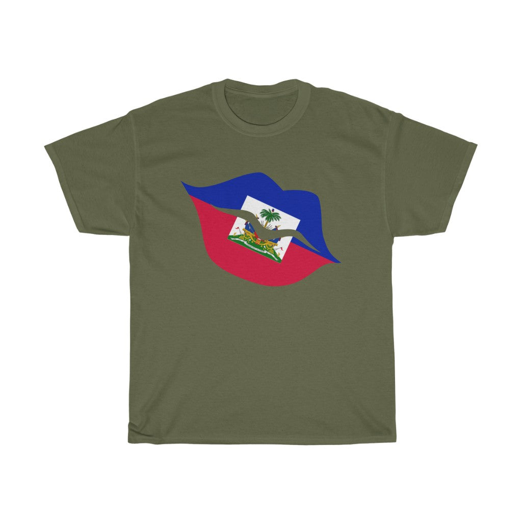 Haiti Lips Flag Standard Tee - Unisex