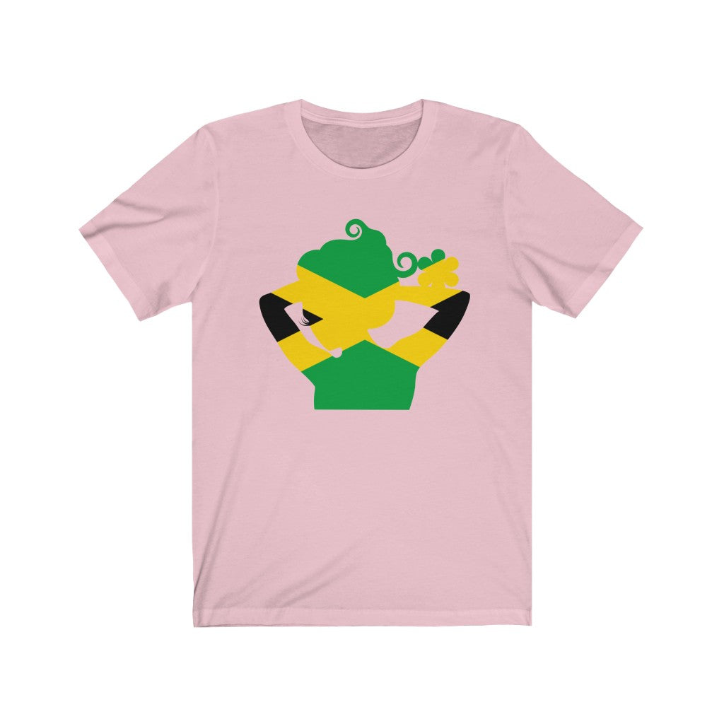 Jamaica Lady Flag Premium Tee - Unisex