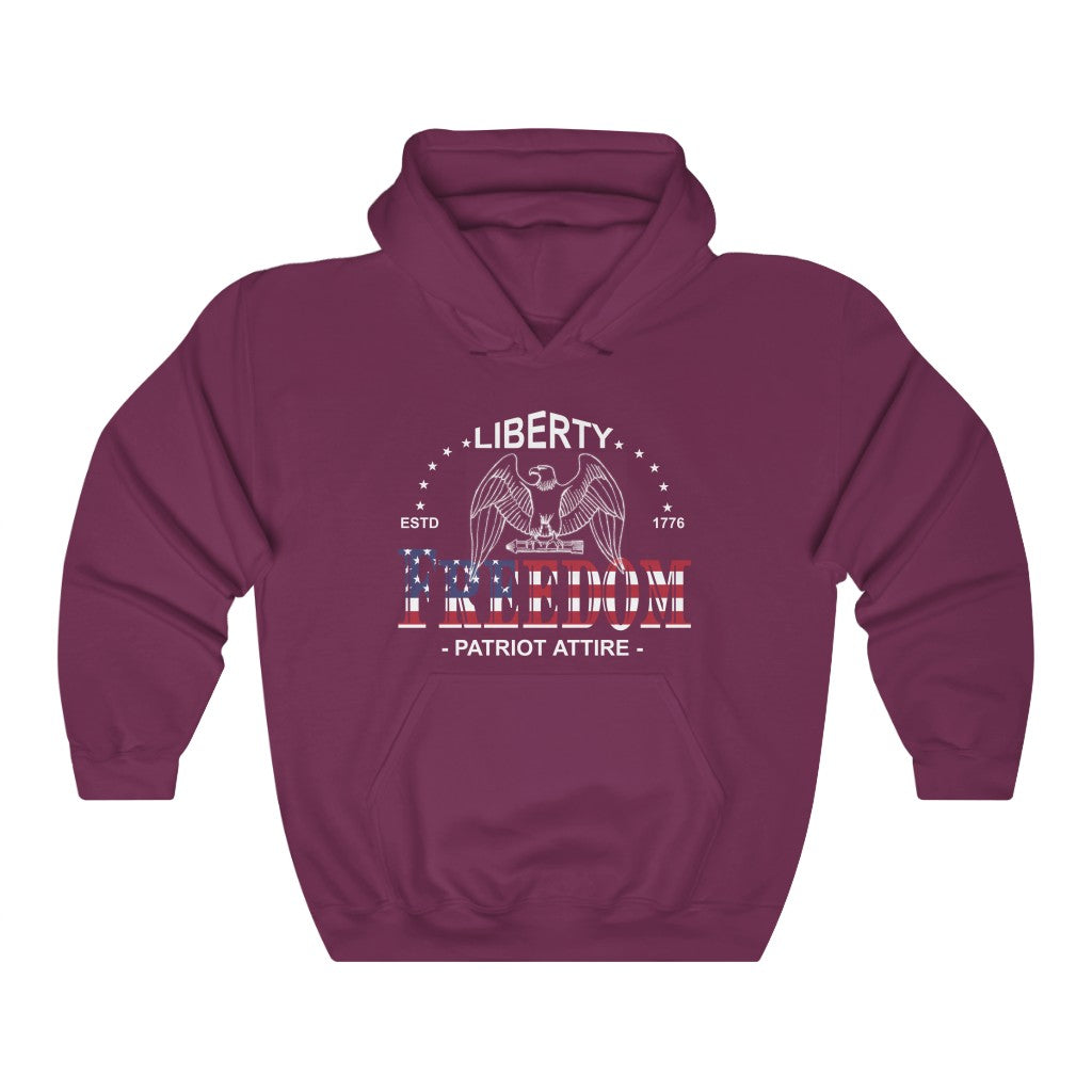 United States Liberty Freedom Flag Hoodie Sweatshirt 2 - Unisex