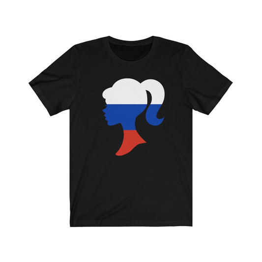Russia Girl Flag Premium Tee - Unisex