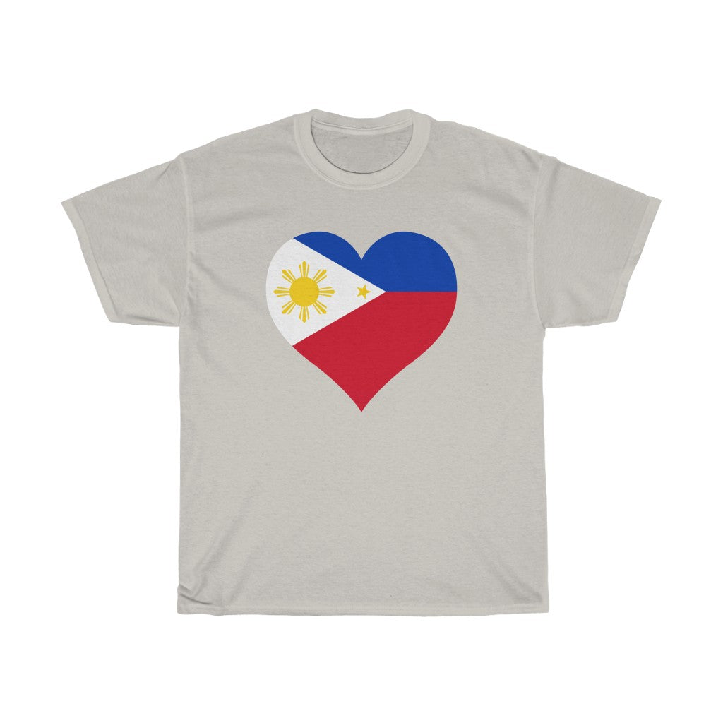 Philippines Heart Flag Standard Tee - Unisex