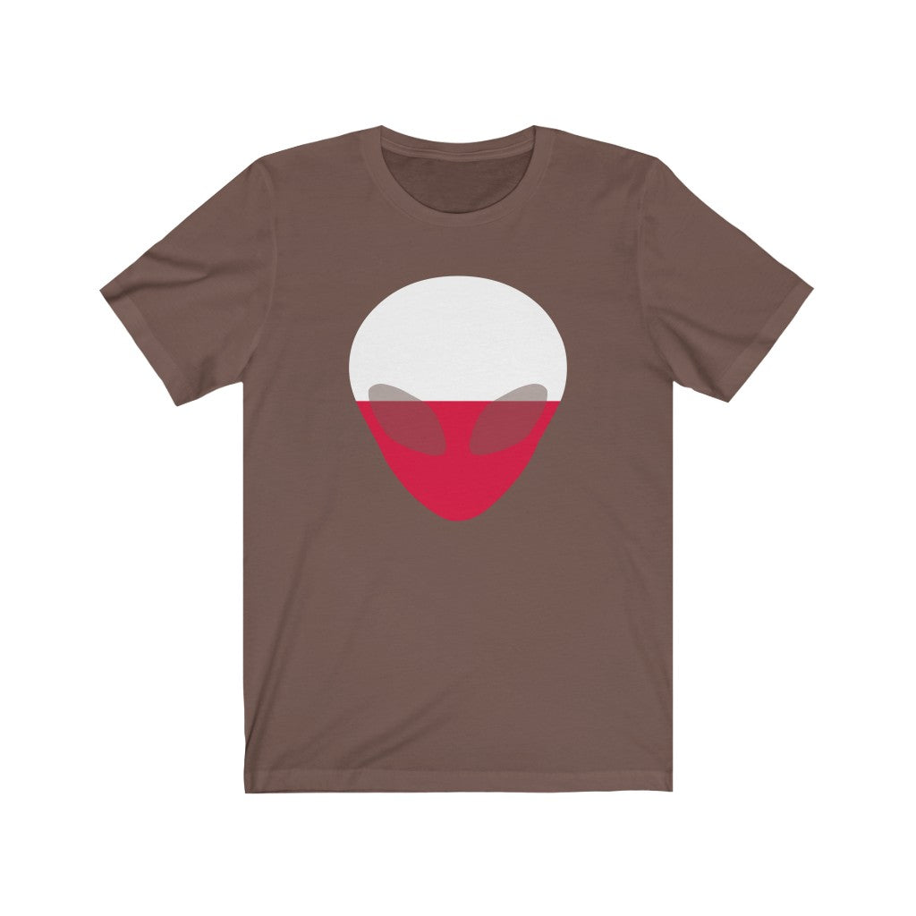 Poland Alien Flag Premium Tee - Unisex