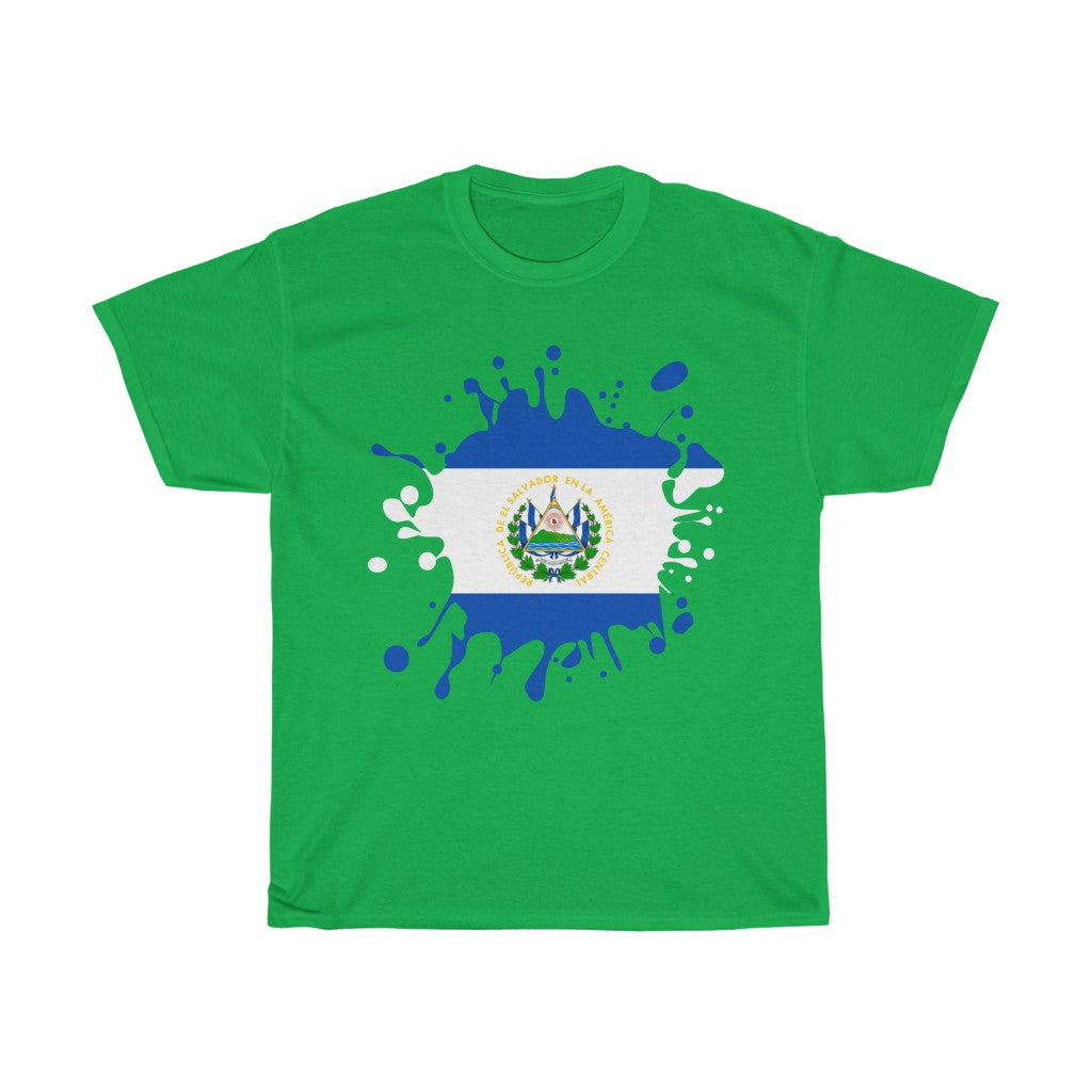 El Salvador Splat Flag Standard Tee - Unisex
