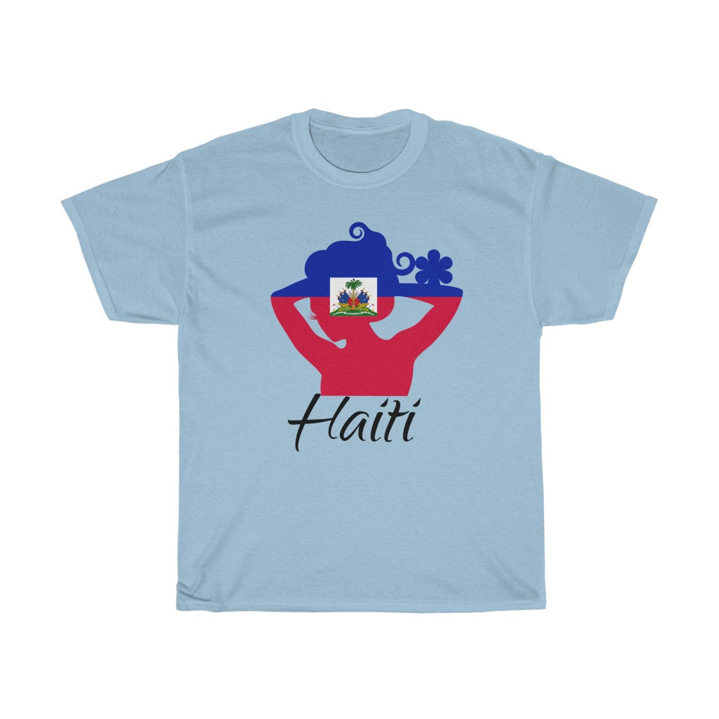Haiti Lady Flag Standard Tee 1 - Unisex