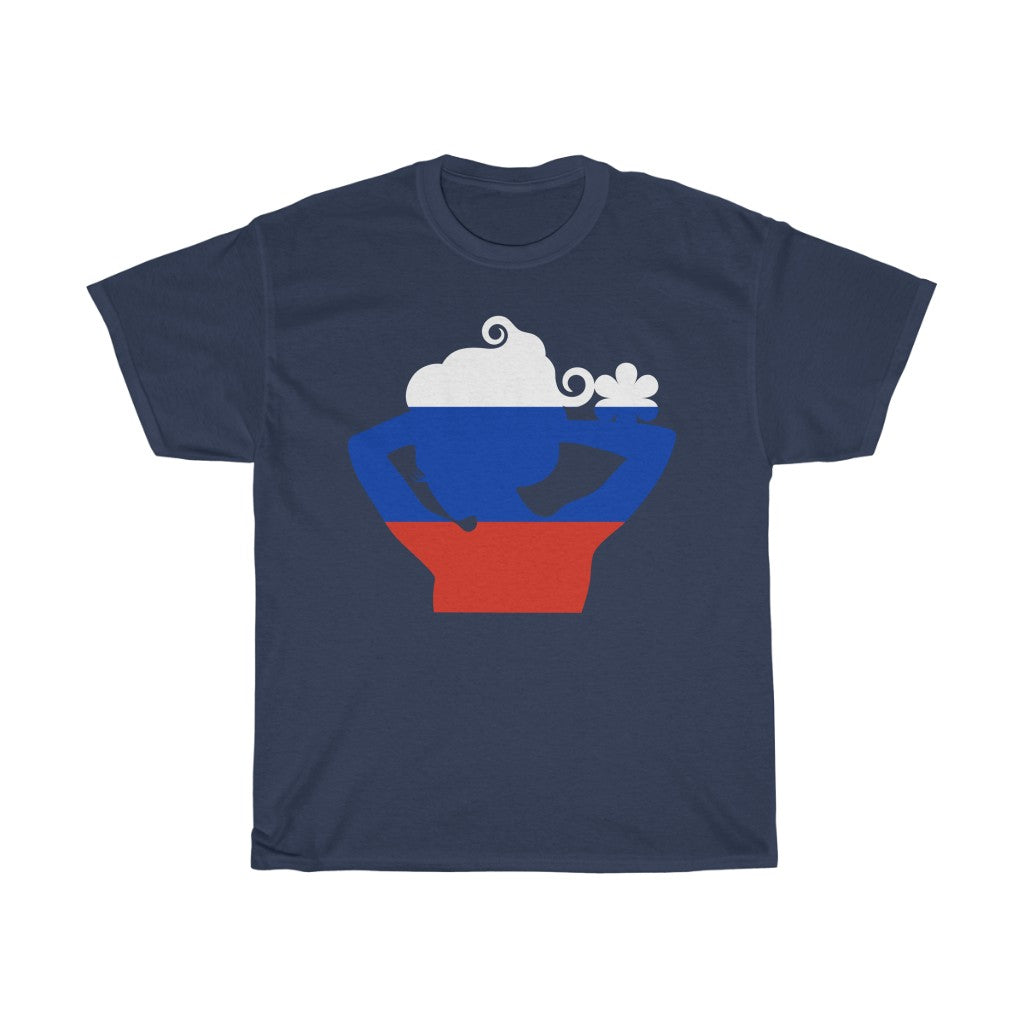 Russia Lady Flag Standard Tee - Unisex