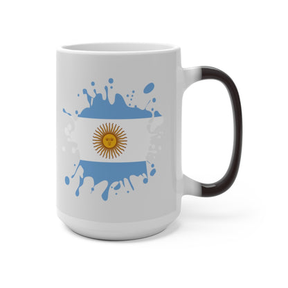 Argentina Splat Color Changing Mug