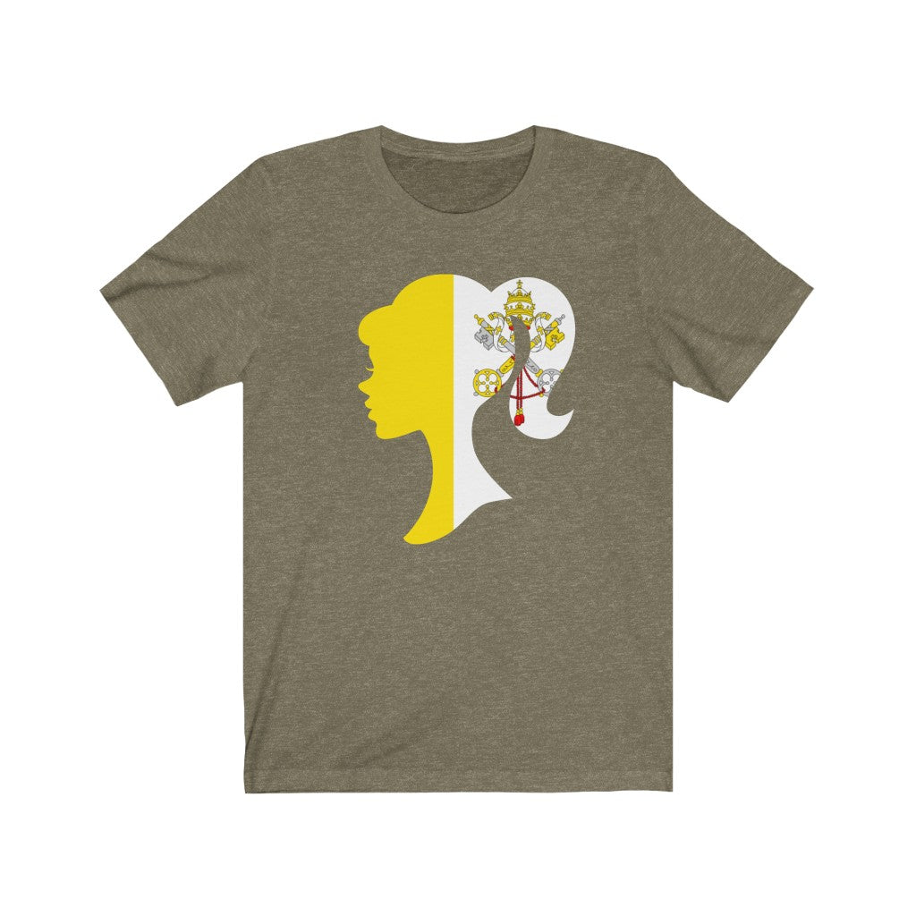 Holy See Girl Flag Premium Tee - Unisex