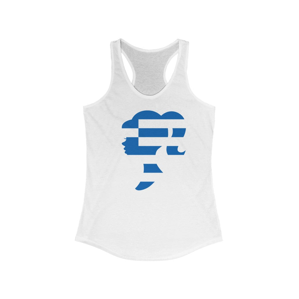 Greece Girl Flag Tank - Women