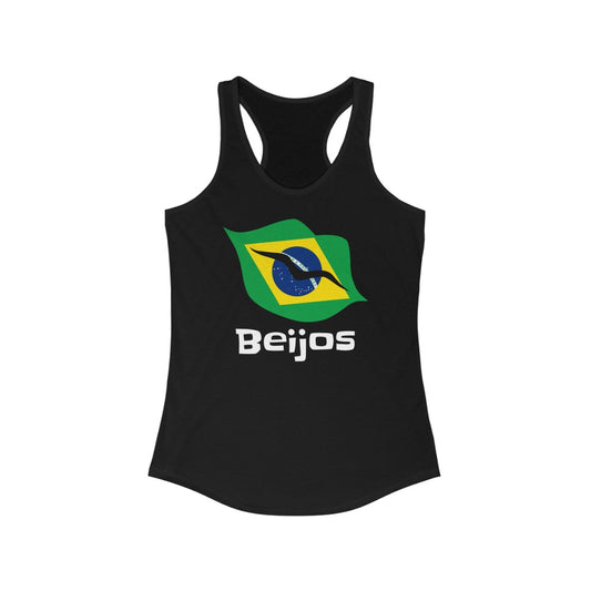 Brazil (Beijos) Lips Flag Tank 2 - Women