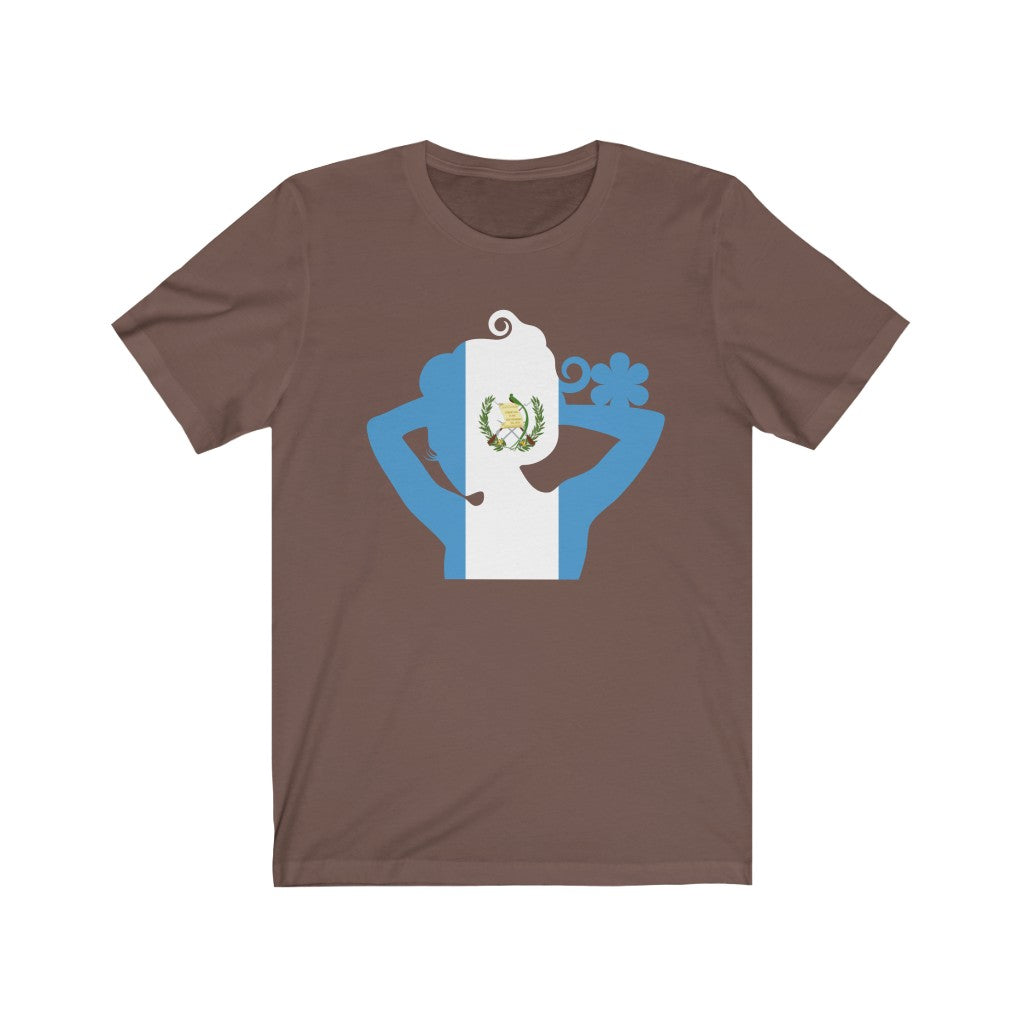 Guatemala Lady Flag Premium Tee - Unisex