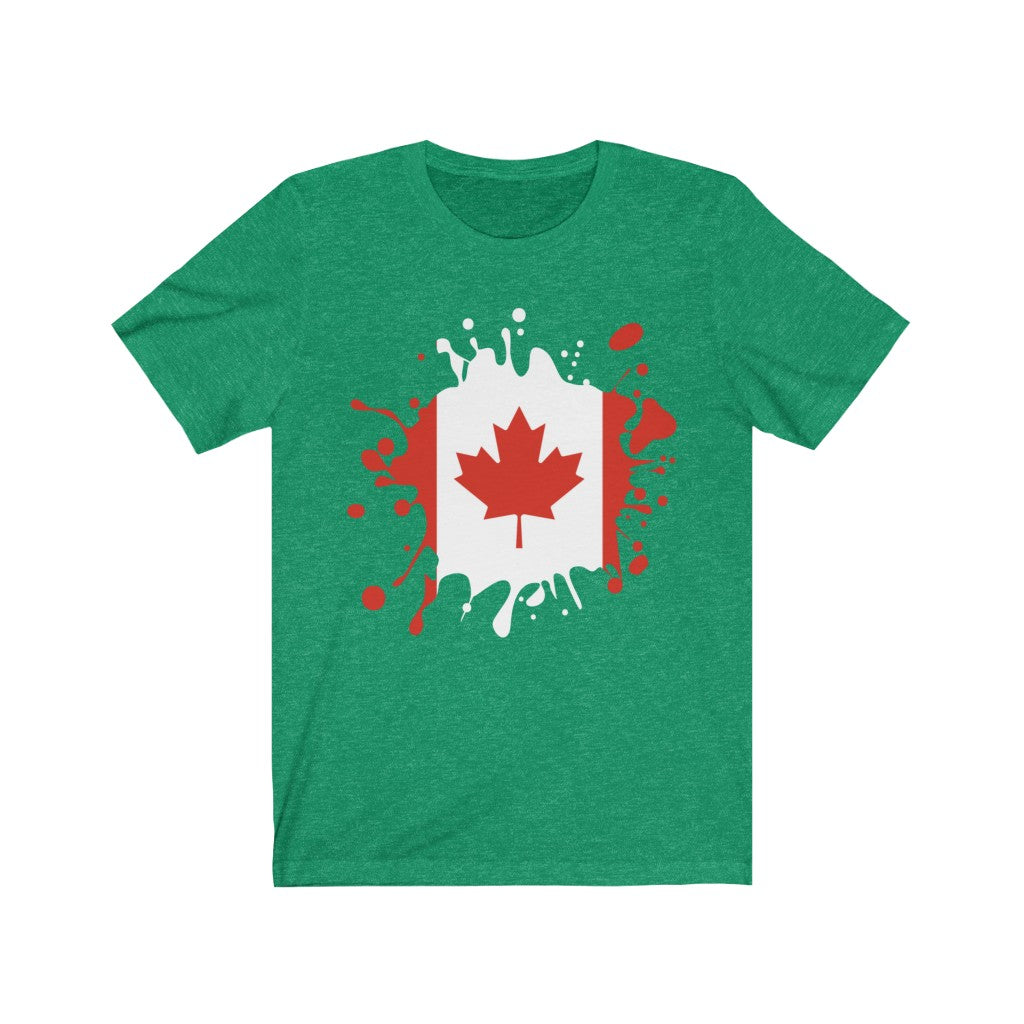 Canada Splat Flag Premium Tee - Unisex