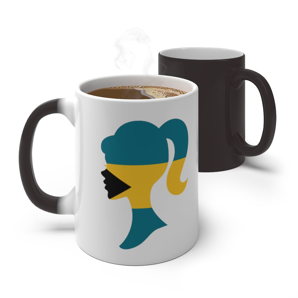 Bahamas Girl Color Changing Mug