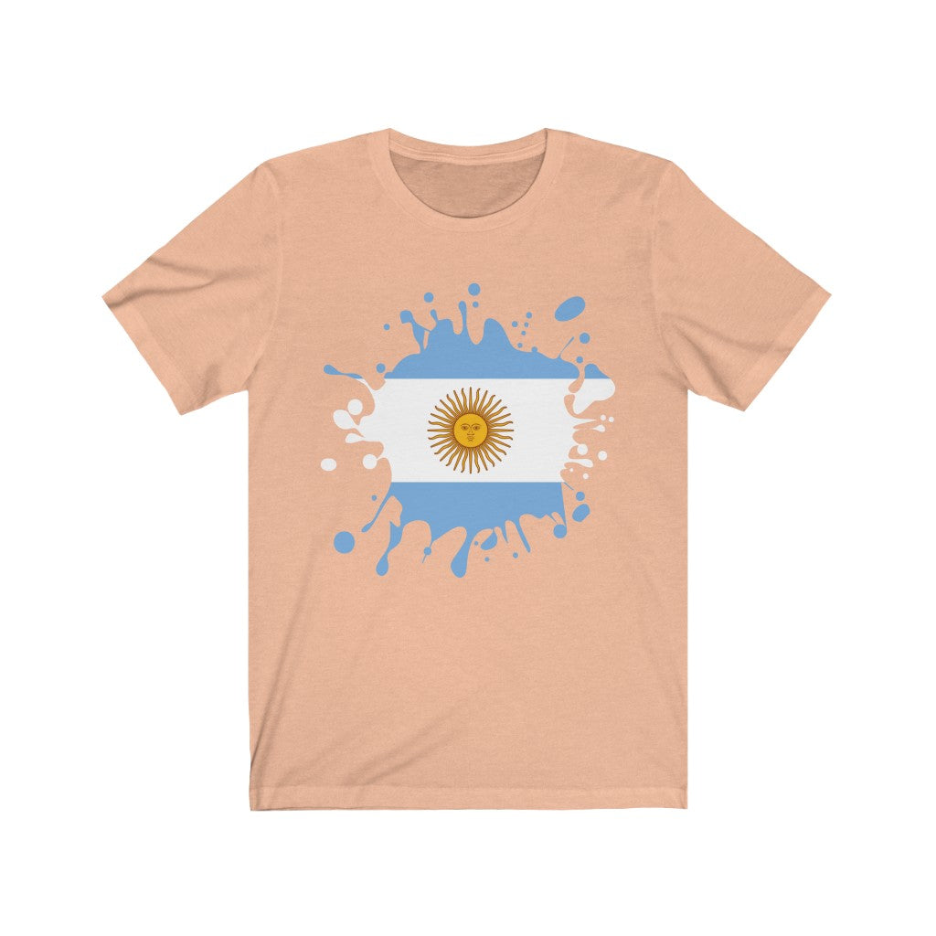 Argentina Splat Flag Premium Tee - Unisex