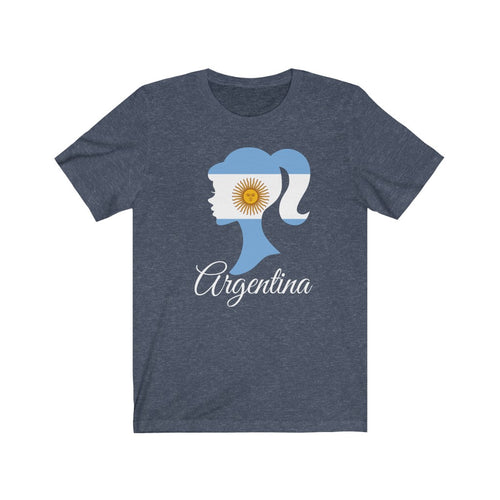 Argentina Girl Flag Premium Tee 2 - Unisex