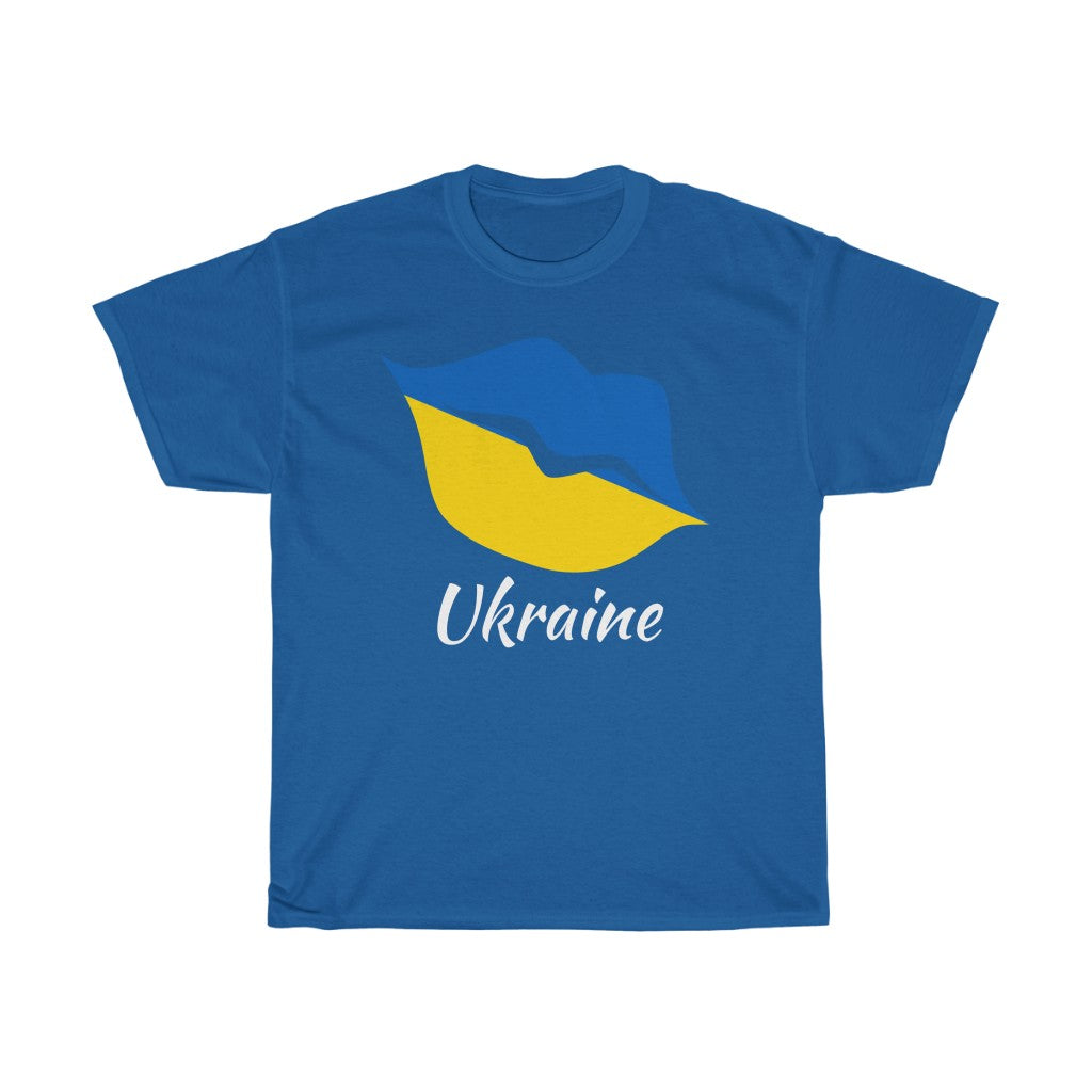 Ukraine Lips Flag Standard Tee 2 - Unisex