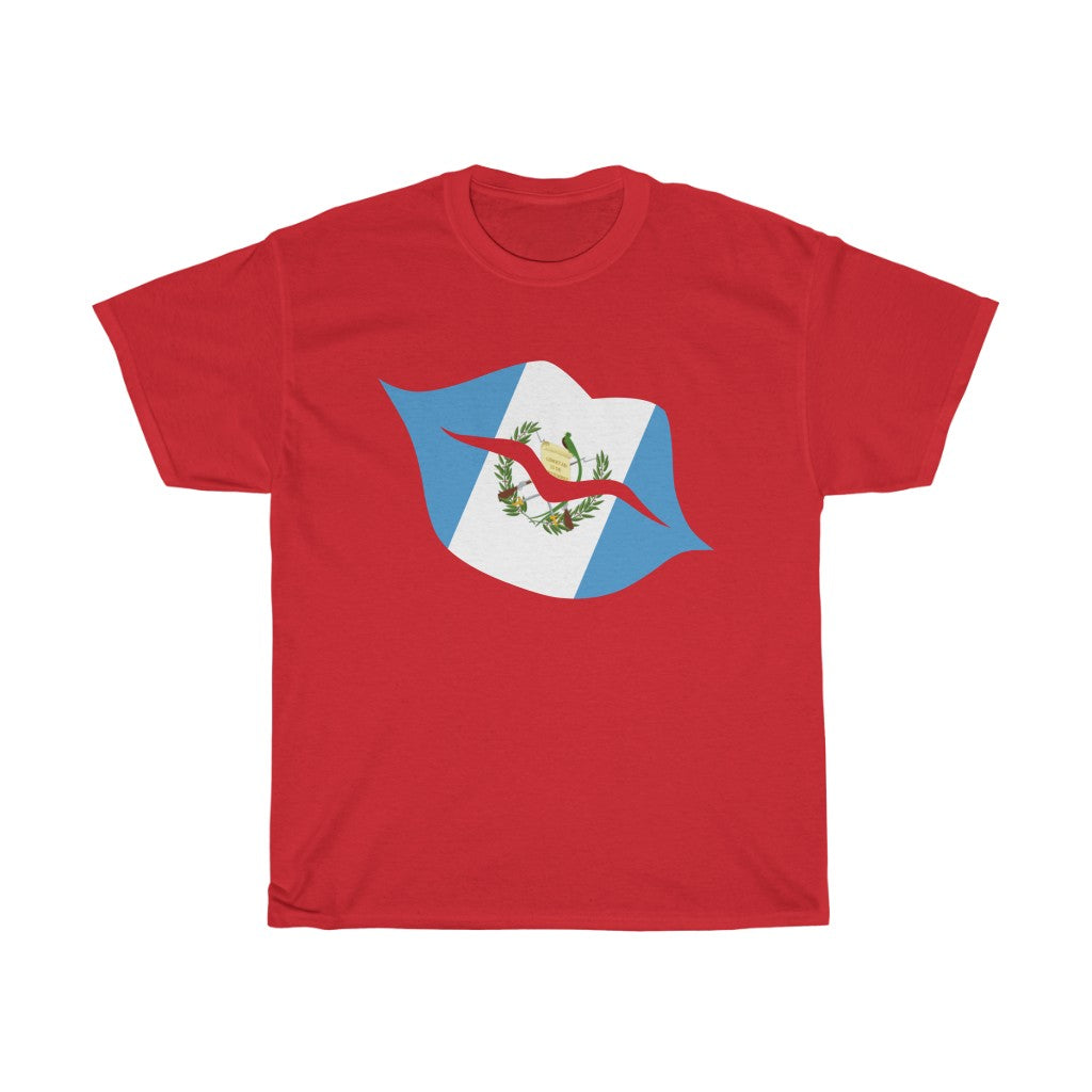 Guatemala Lips Flag Standard Tee - Unisex