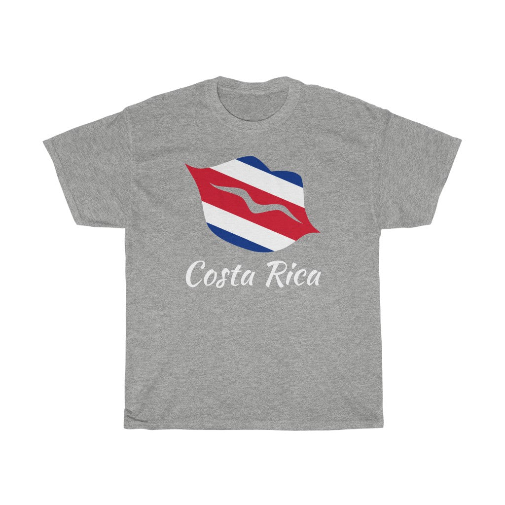 Costa Rica Lips Flag Standard Tee 2 - Unisex