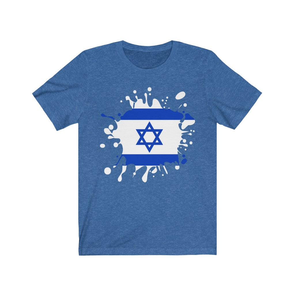 Israel Splat Flag Premium Tee - Unisex