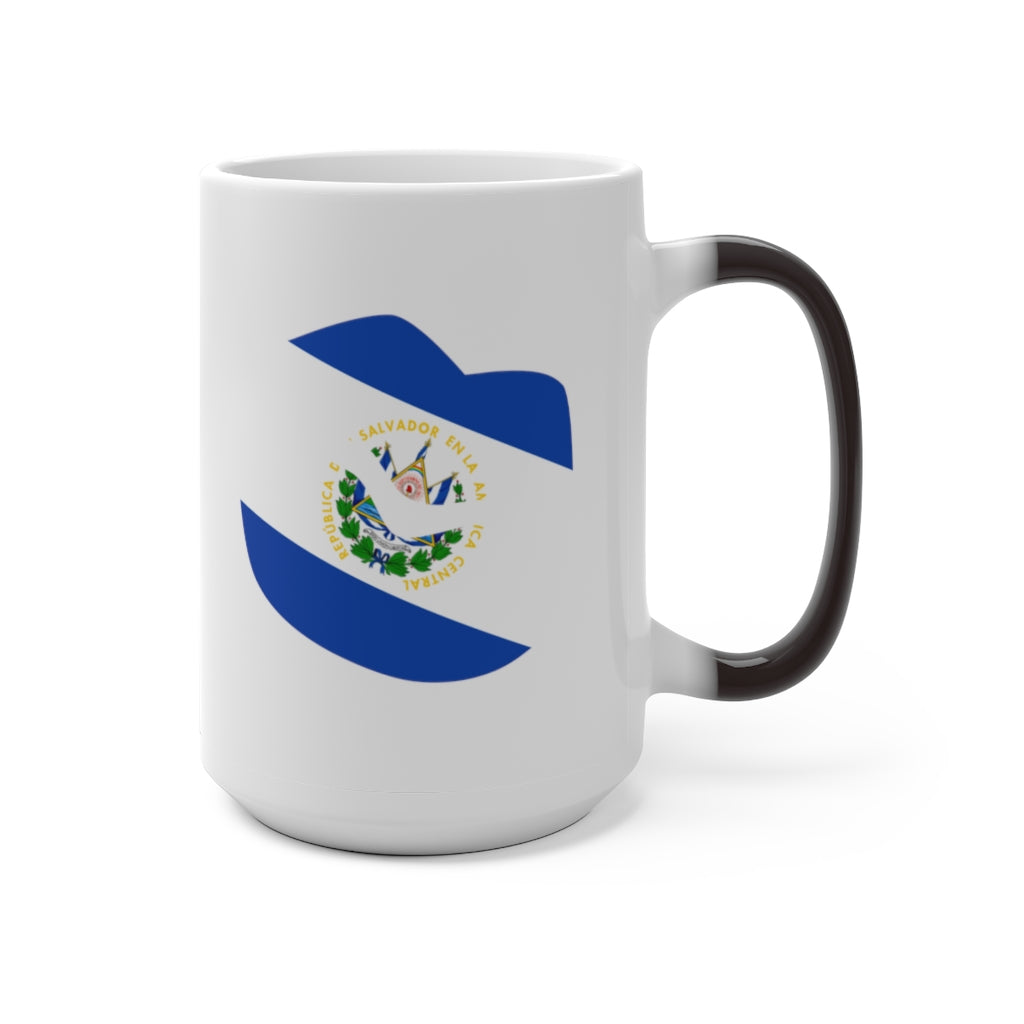 El Salvador Lips Color Changing Mug