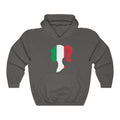 Italy Girl Flag Hoodie Sweatshirt - Unisex