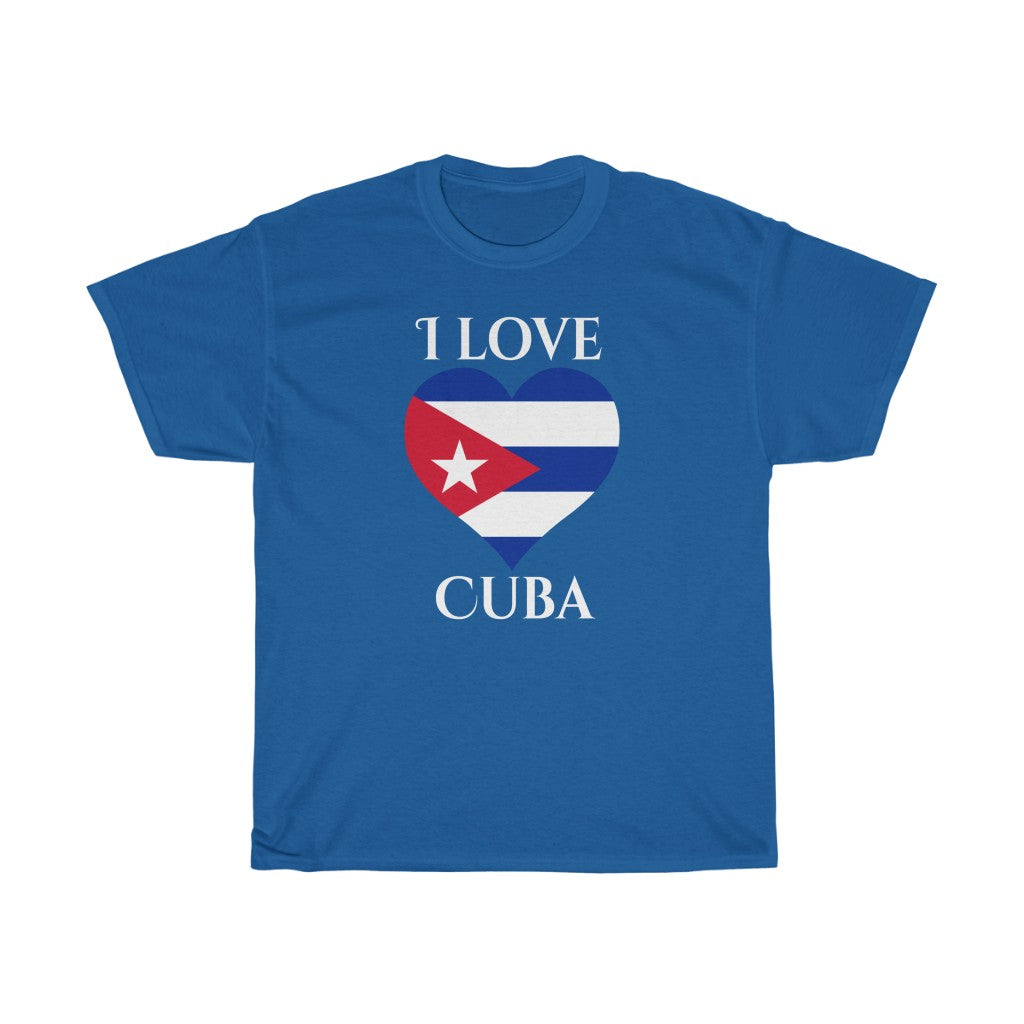 Cuba Heart Flag Standard Tee 2 - Unisex