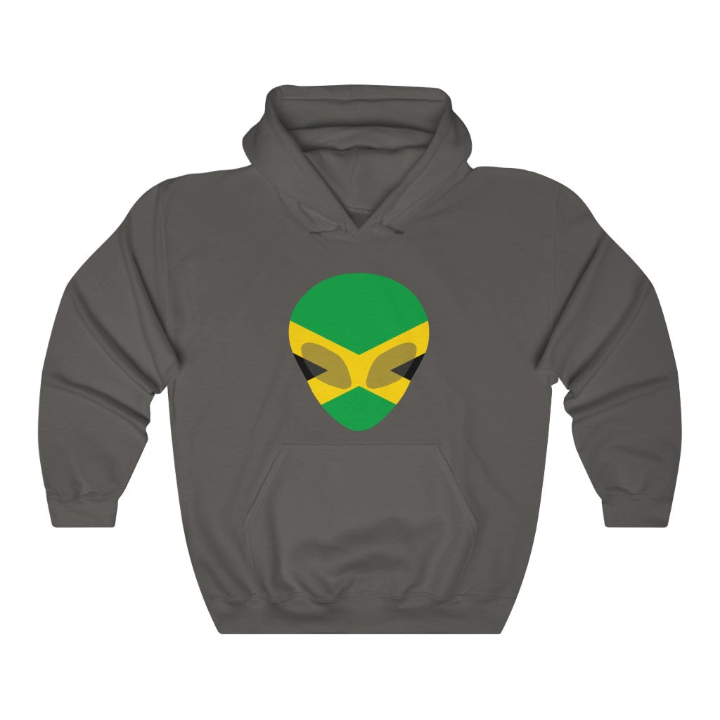 Jamaica Alien Flag Hoodie Sweatshirt - Unisex