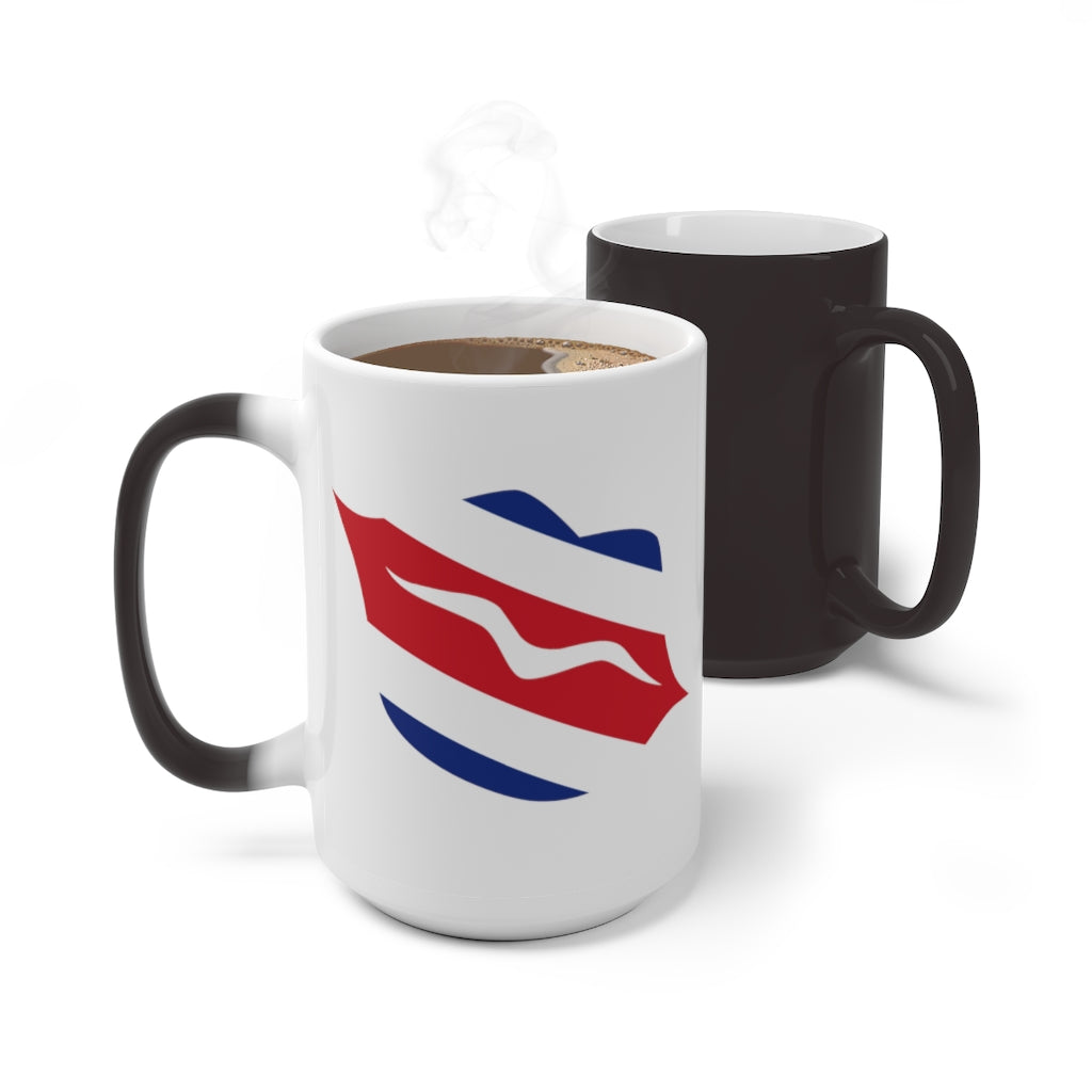 Costa Rica Lips Color Changing Mug