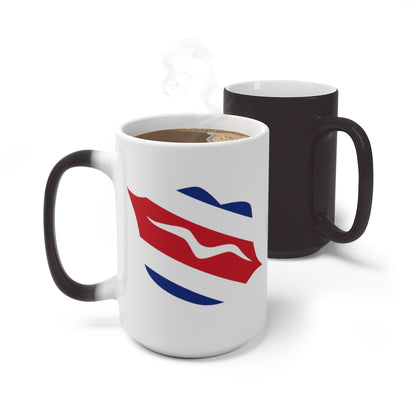 Costa Rica Lips Color Changing Mug