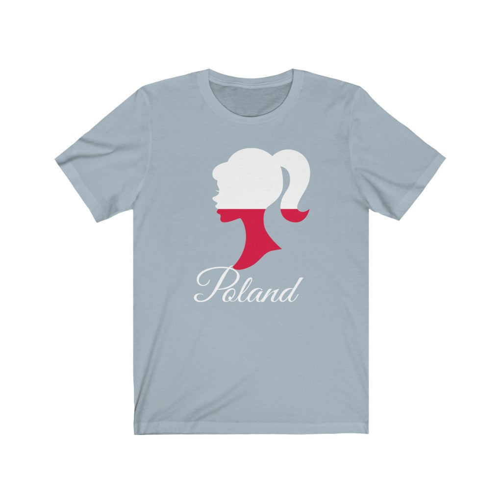 Poland Girl Flag Premium Tee 2 - Unisex