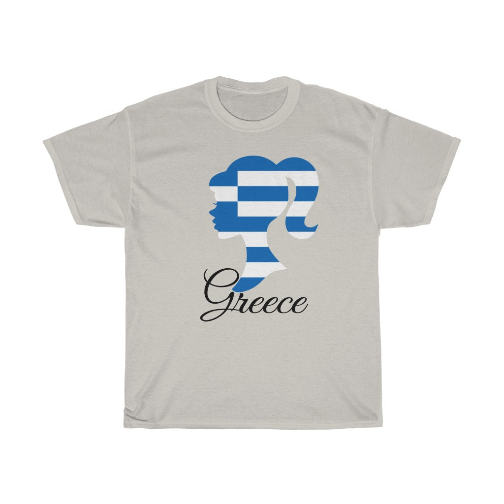 Greece Girl Flag Standard Tee 1 - Unisex