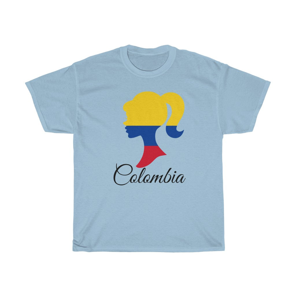 Colombia Girl Flag Standard Tee 1 - Unisex